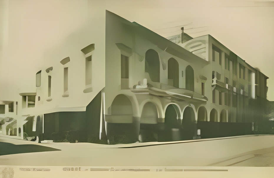 Reconstitution d'une Photo du Cinéma Renaissance de Rabat dans les années 30