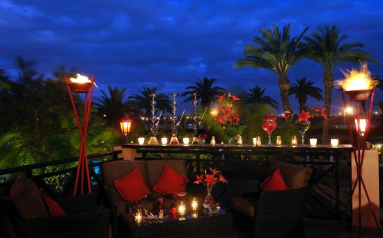 Lawrence Bar Marrakech by night